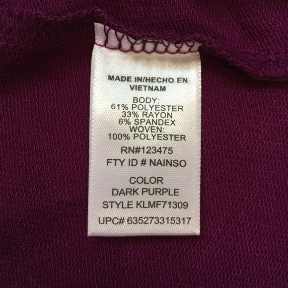 Reaction Kenneth Cole Chiffon Bottom V-Neck Tunic - Picture 5 of 6